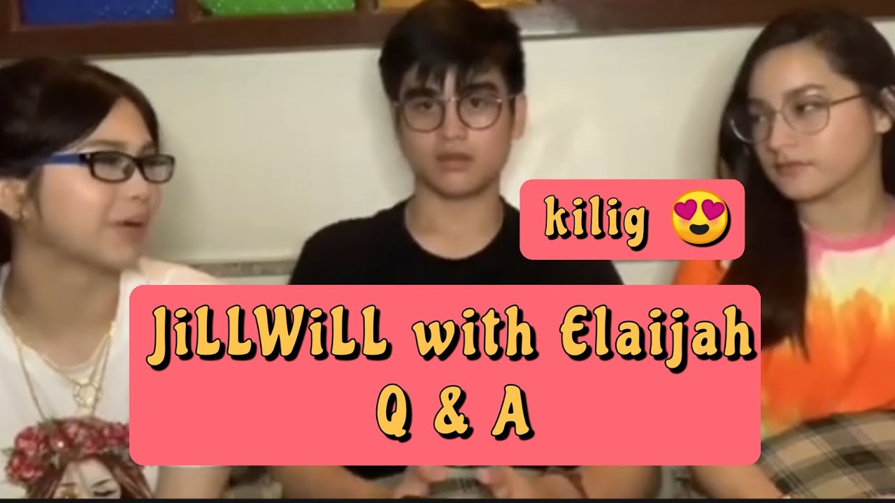 JiLLWiLL with Elijah. Q & A. Jillian Ward and Will Ashley! ♥️