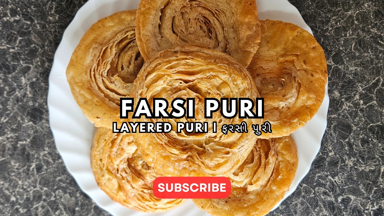 Farsi Puri | Layered Puri | ફરસી પુરી