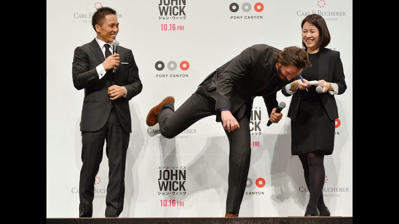 2015 Keanu Reeves / John Wick / Japan Premiere