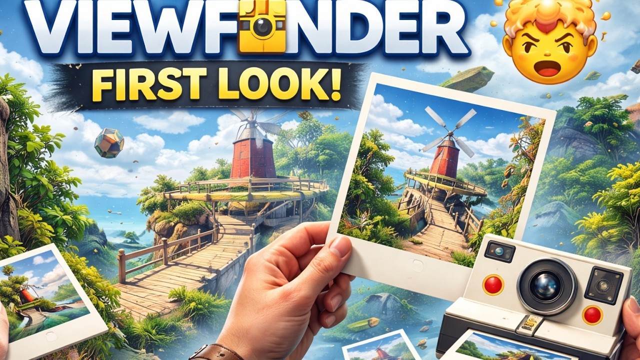 🎮 Viewfinder | This Game Bends Reality 🤯|#viewfindergame #retropmgaming