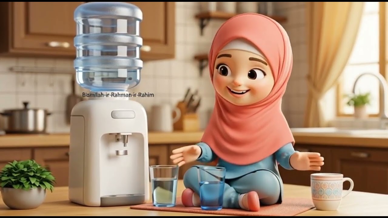 “Kids Iftar Time Dua 🌙🥤 | Ramadan Roza Rhyme”