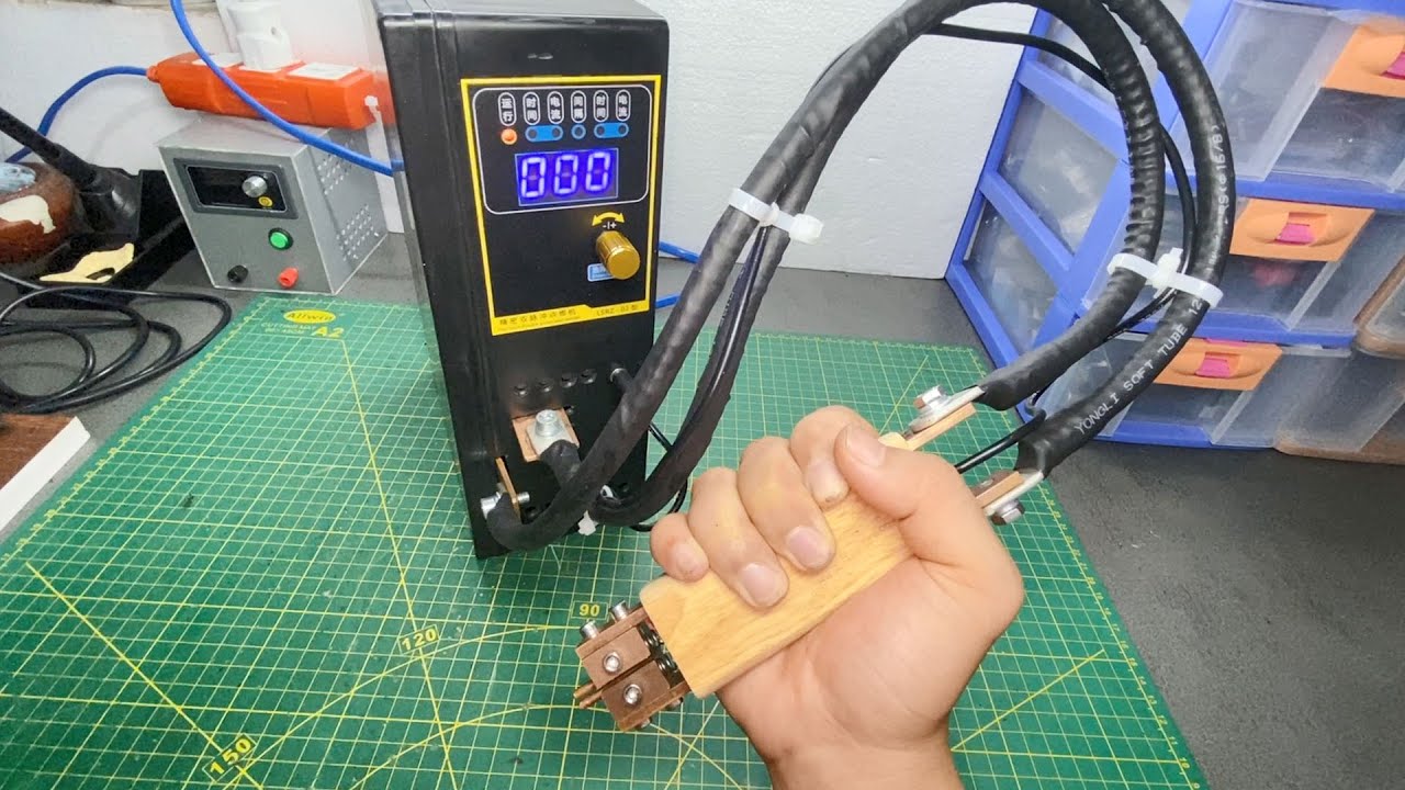 Cách Tôi Lắp Ráp Máy Hàn Cell Pin Xung Kép | DIY Nguyen