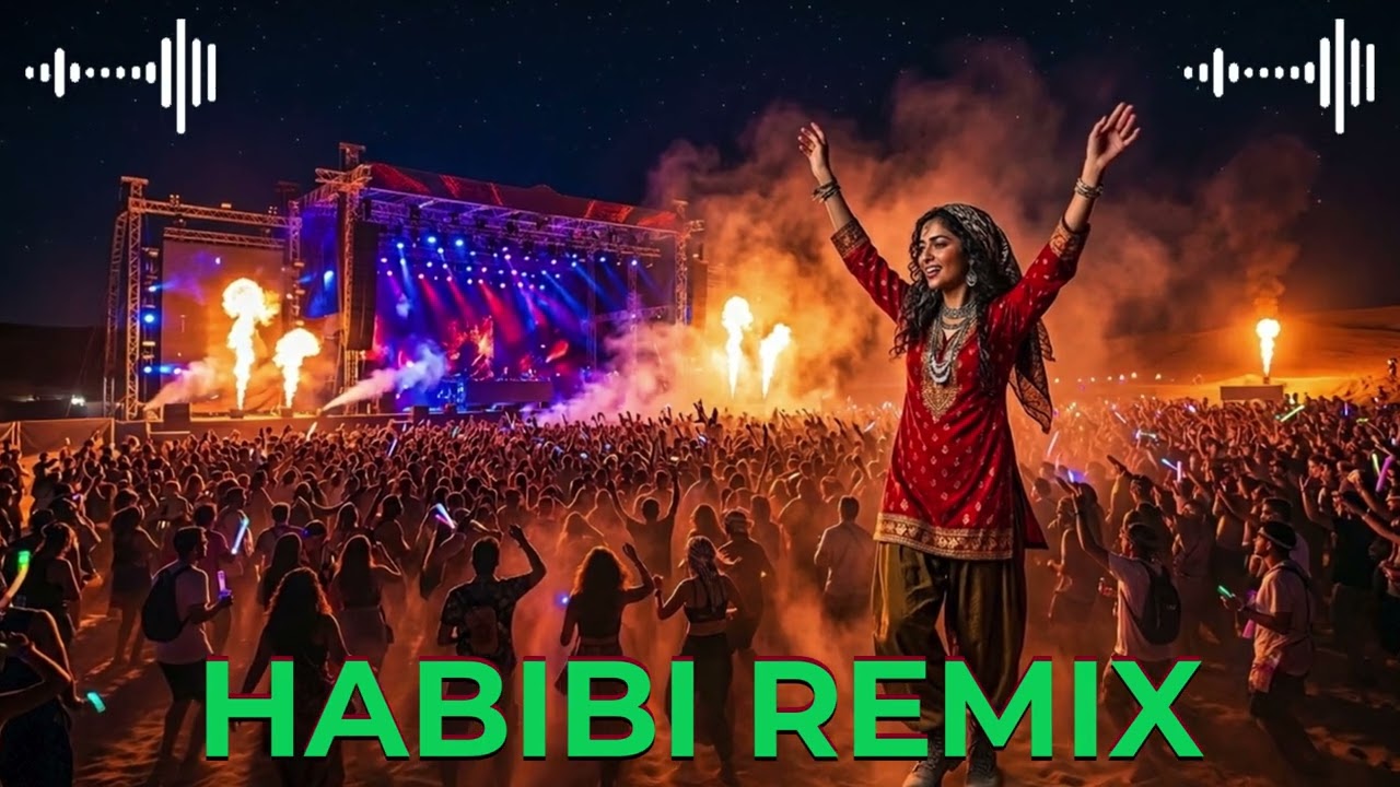 Habibi (حبيبي) Arabian Desert Rave | Deep House Festival Vibes 🔥✨