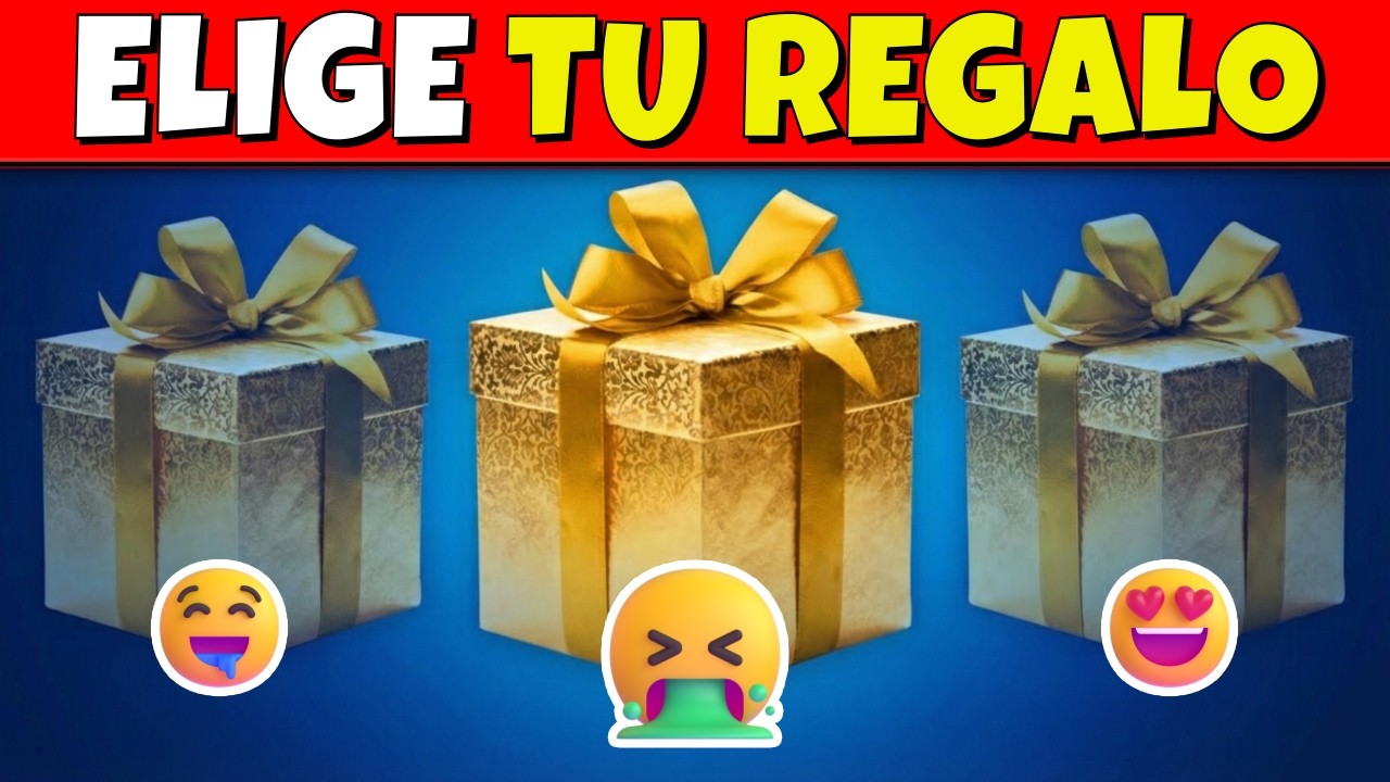 Elige tu REGALO! 🎁 ¿Qué Tan Afortunado Eres? 😱 Pon a Prueba Tu Suerte