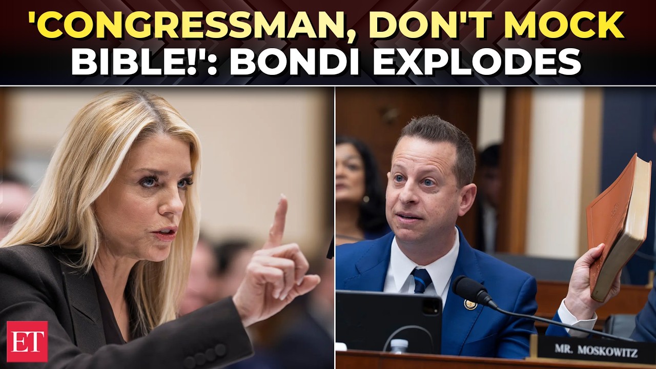'There’s nothing funny to laugh about!': AG Pam Bondi loses cool at Rep. Moskowitz in heated hearing