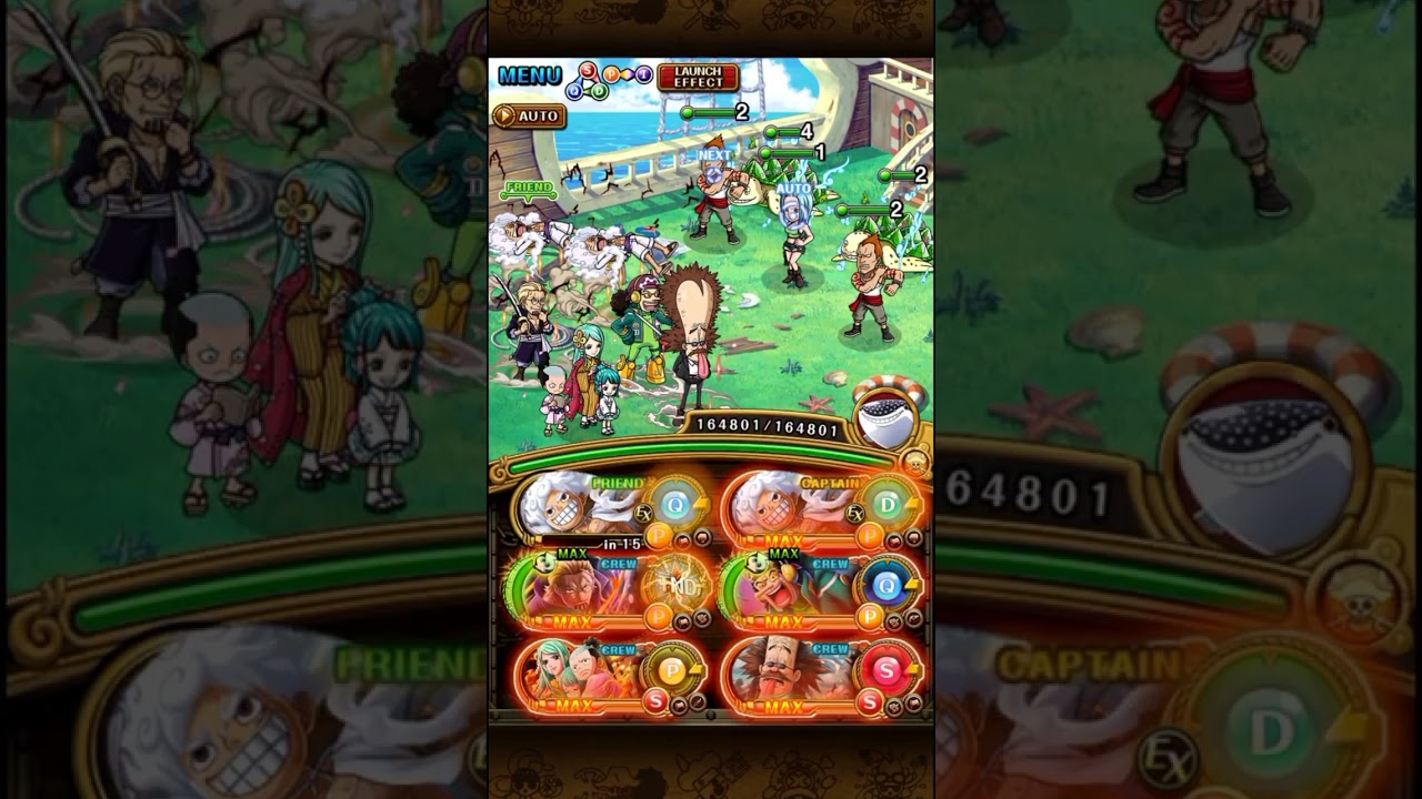 (OPTC) TM VS. BONNEY | SUPER EVOLVE LUFFY #optc #trecru 