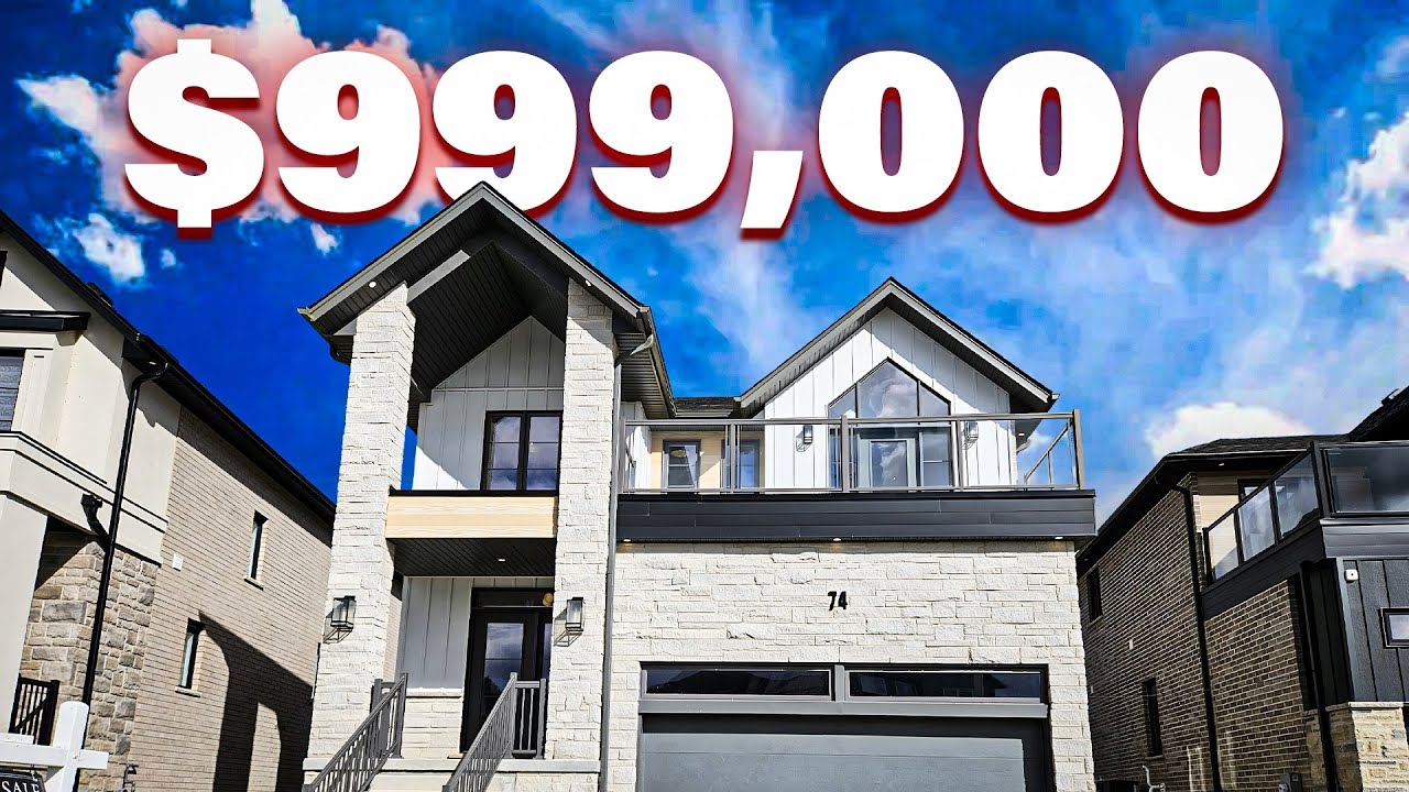 Inside a Brand New 3 Bedroom Model Home With Stunning Design | House Tour Stratford, Ontario