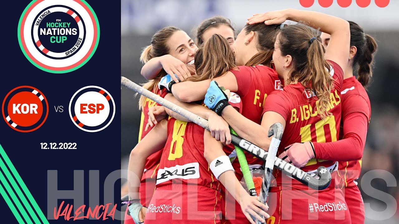 FIH Hockey Nations Cup (Women), Game 6 highlights - Korea vs Spain