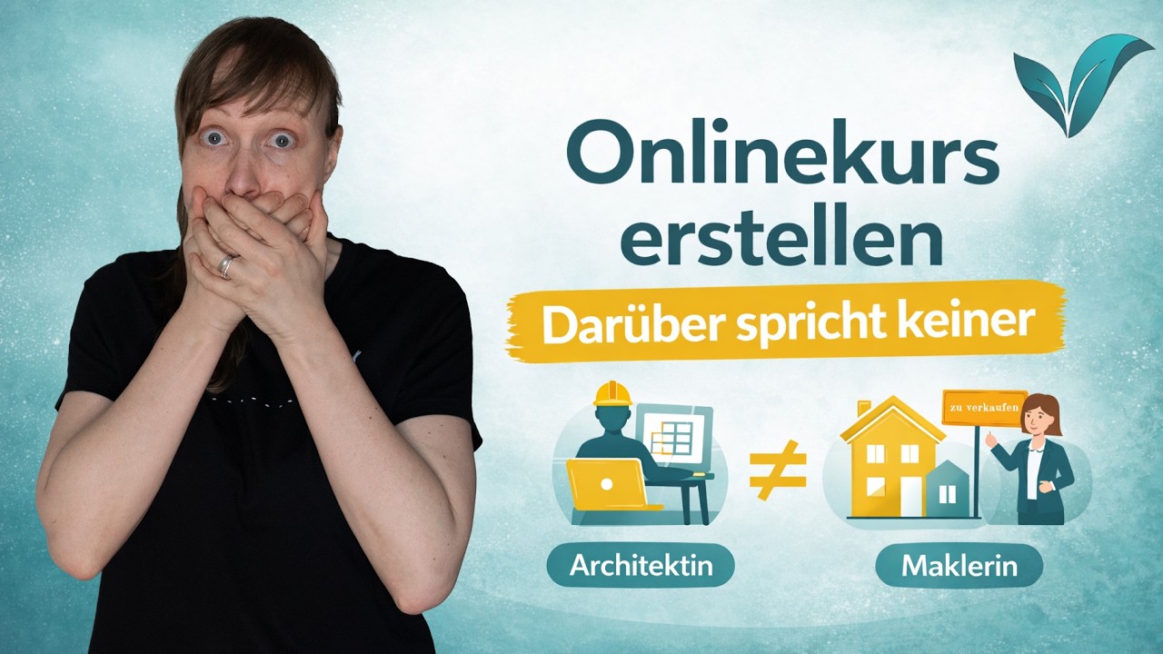 Was Businesscoaches und Launchexperten dir über Onlinekurserstellung nicht beibringen können