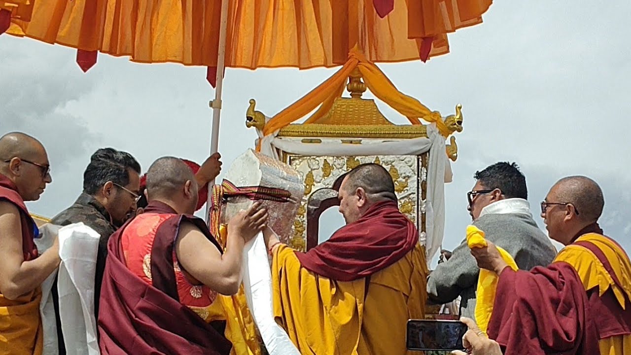 Holy Buddha Relics arrival in Ladakh (Part -1)
