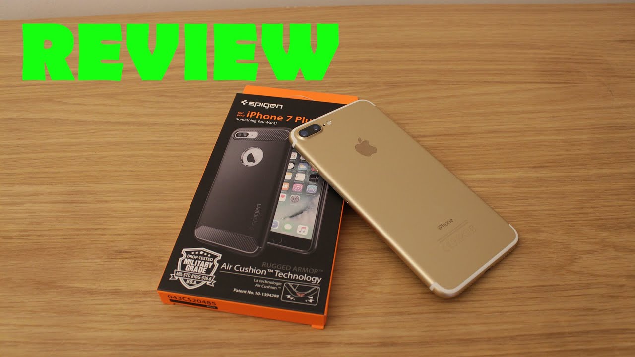 iPhone 7 Plus - Spigen Slim Armor case Review