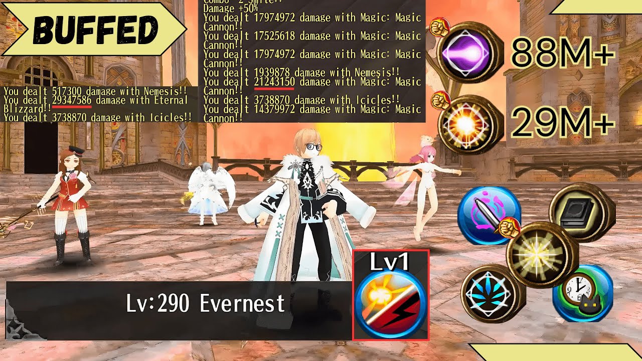 Buffed Mage on Fire Raid (but bad run & skill issue) - Toram Online