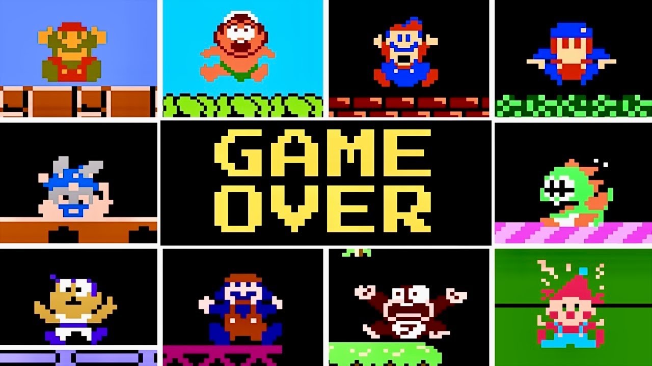 NES Games GAME OVER Screens [Vol.1]