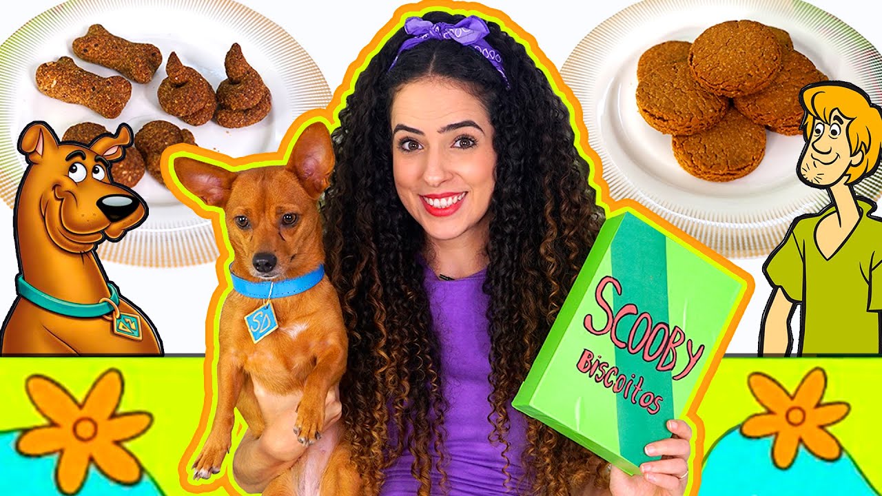 COMIDINHA DE FILME: SCOOBY BISCOITO VERSÃO HUMANA E CANINA (PAÇOCA QUE FEZ) | Paula Stephania