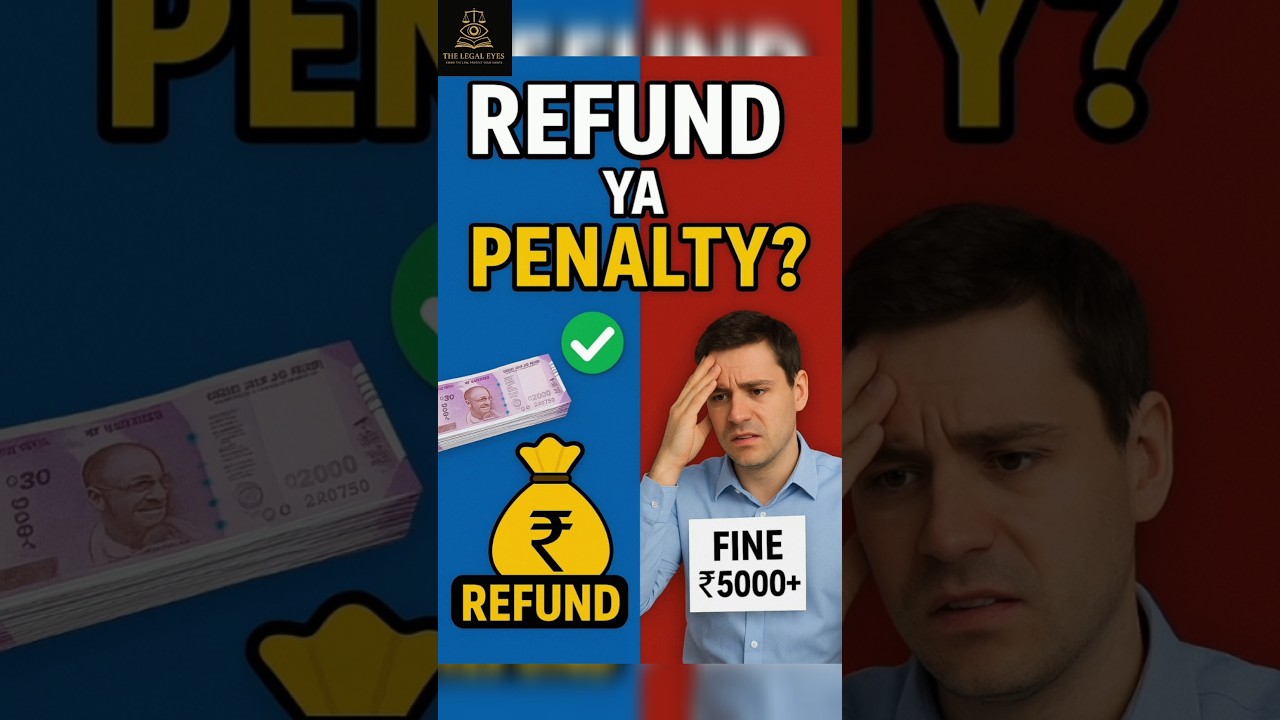 ITR 2025 Filing Tips ⚡Wrong ITR? Heavy Penalty! |How to get Refund 💰#itr #TaxRefund #ITR2025 #Tips