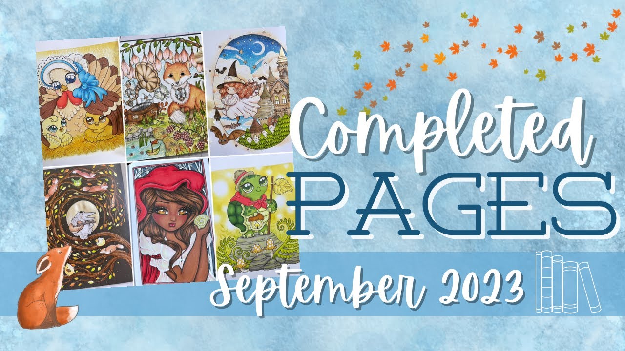 All My Completed Pages For September 2023