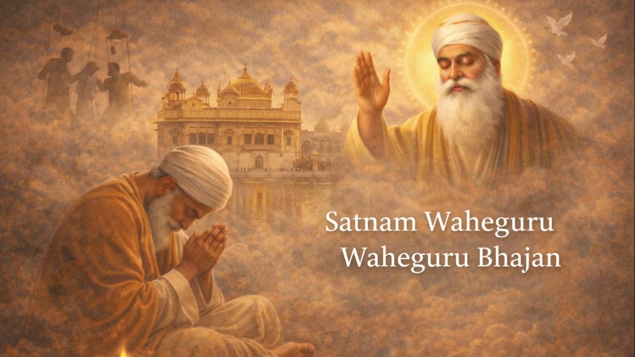 Satnam Waheguru Waheguru Bhajan | Peaceful Sikh Devotional Simran