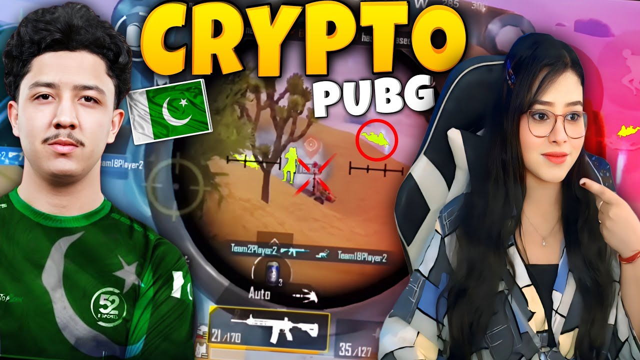 THE M416 4x GOD @CRYPTO  DEFINITELY HAS THE HIGHEST HEADSHOT ACCURACY IN PUBGM | REACTION