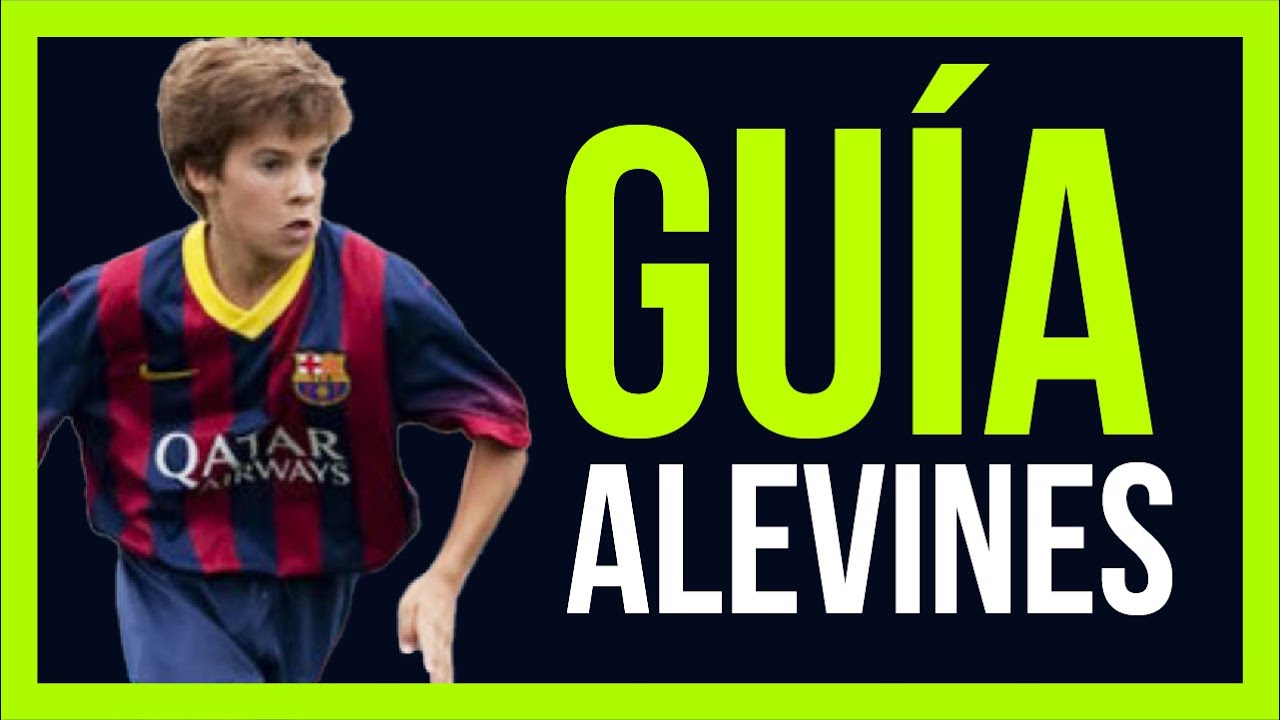 ▶ Gu&iacute;a Completa de ENTRENAMIENTO de f&uacute;tbol | CATEGORIA ALEVIN &iquest;C&oacute;mo Entrenar Alevines? (10-11 a&ntilde;os)