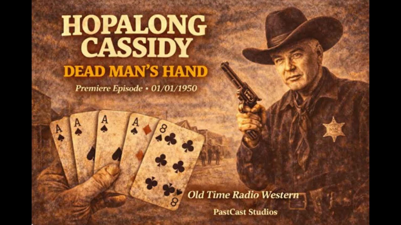 Hopalong Cassidy – “Dead Man’s Hand” 01:01:1950 | Premiere Episode | Classic Old Time Radio