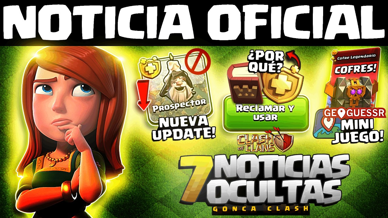 🚨 OFICIAL: COMUNICADO de SUPERCELL + NUEVO MINIJUEGO + COFRES GRATIS | Clash of Clans