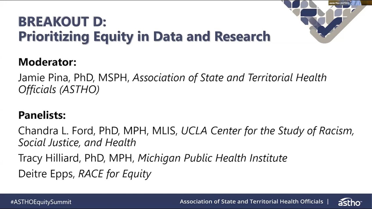 Prioritizing Equity in Data and Research