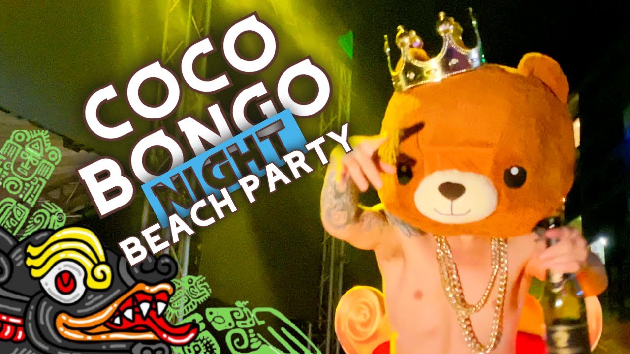 ANTRO en la PLAYA en CANCÚN 🏝 COCO BONGO 🔥😎