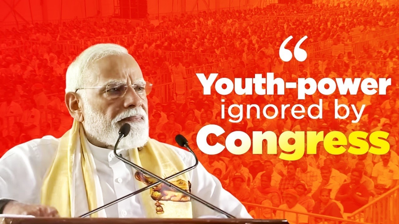 PM Modi remains astonished at the Congress prince, who is still unaware of India’s drone boom