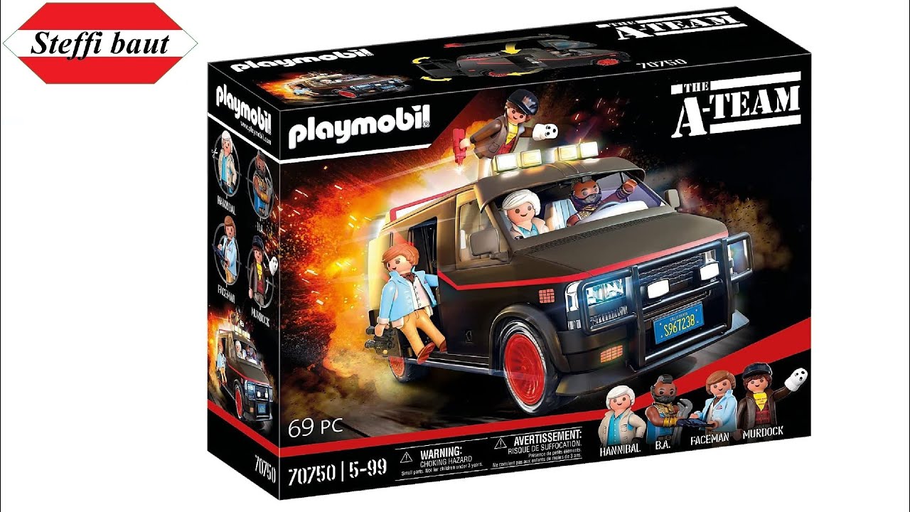 Playmobil 70750 The A-Team Van unboxing & build