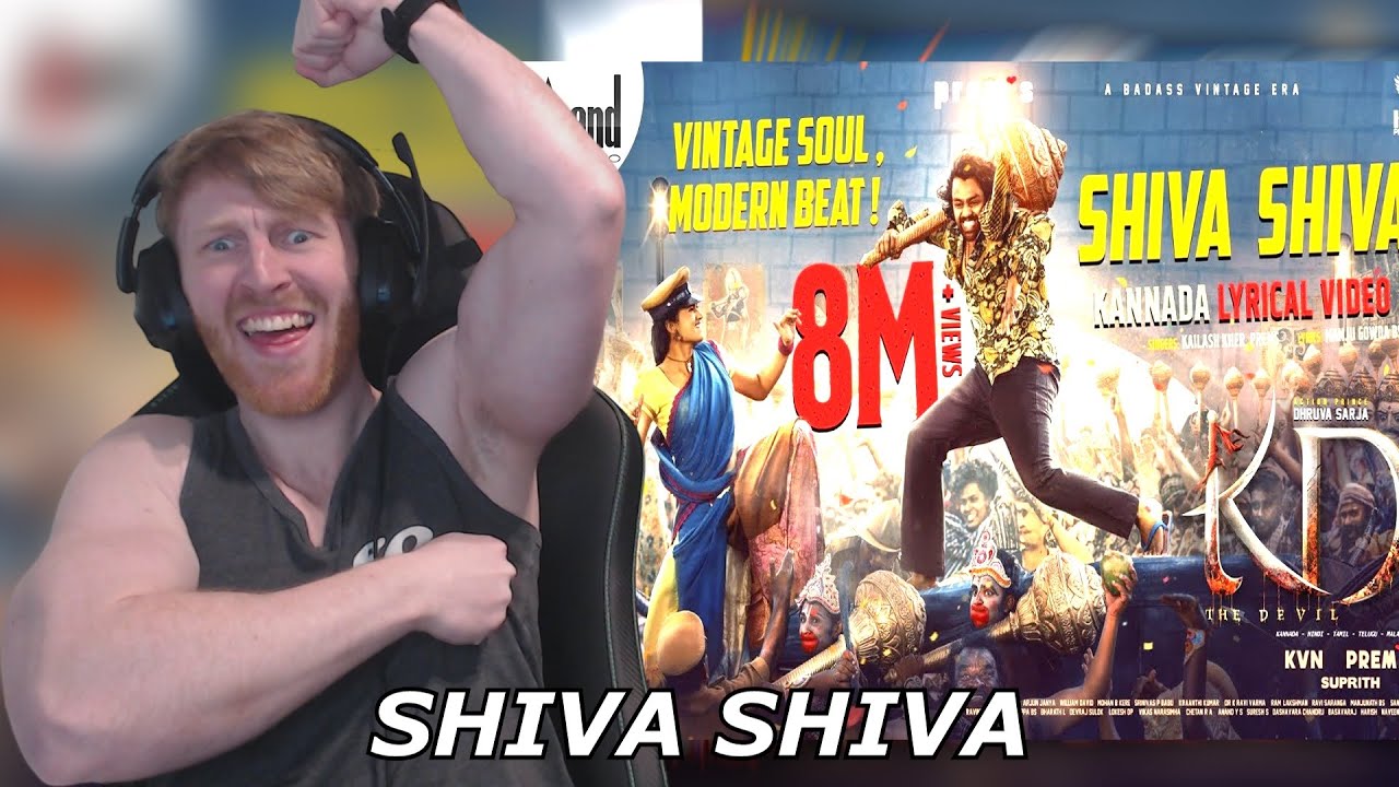 SHIVA SHIVA | Kannada | KD | KVN Production | Prem's | AJ | Dhruva Sarja • Reaction By Foreigner