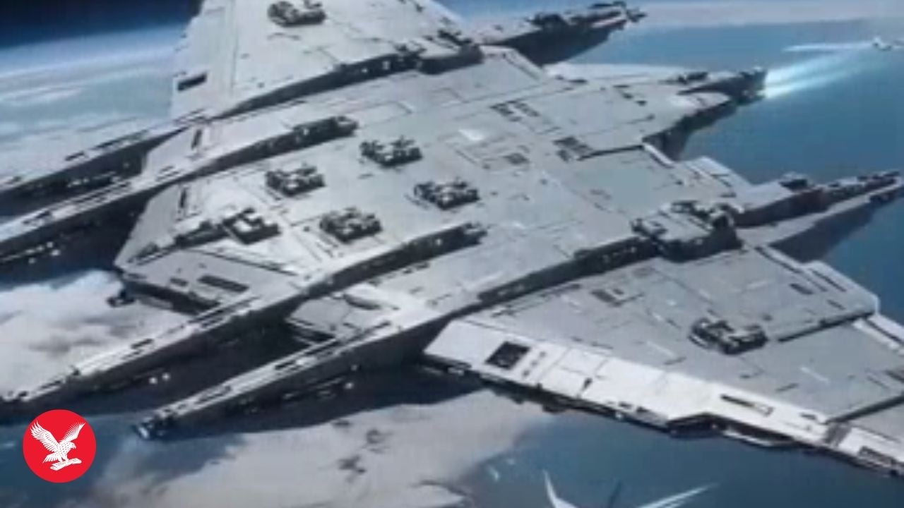 Chinese army unveils &lsquo;Star Wars&rsquo; space carrier
