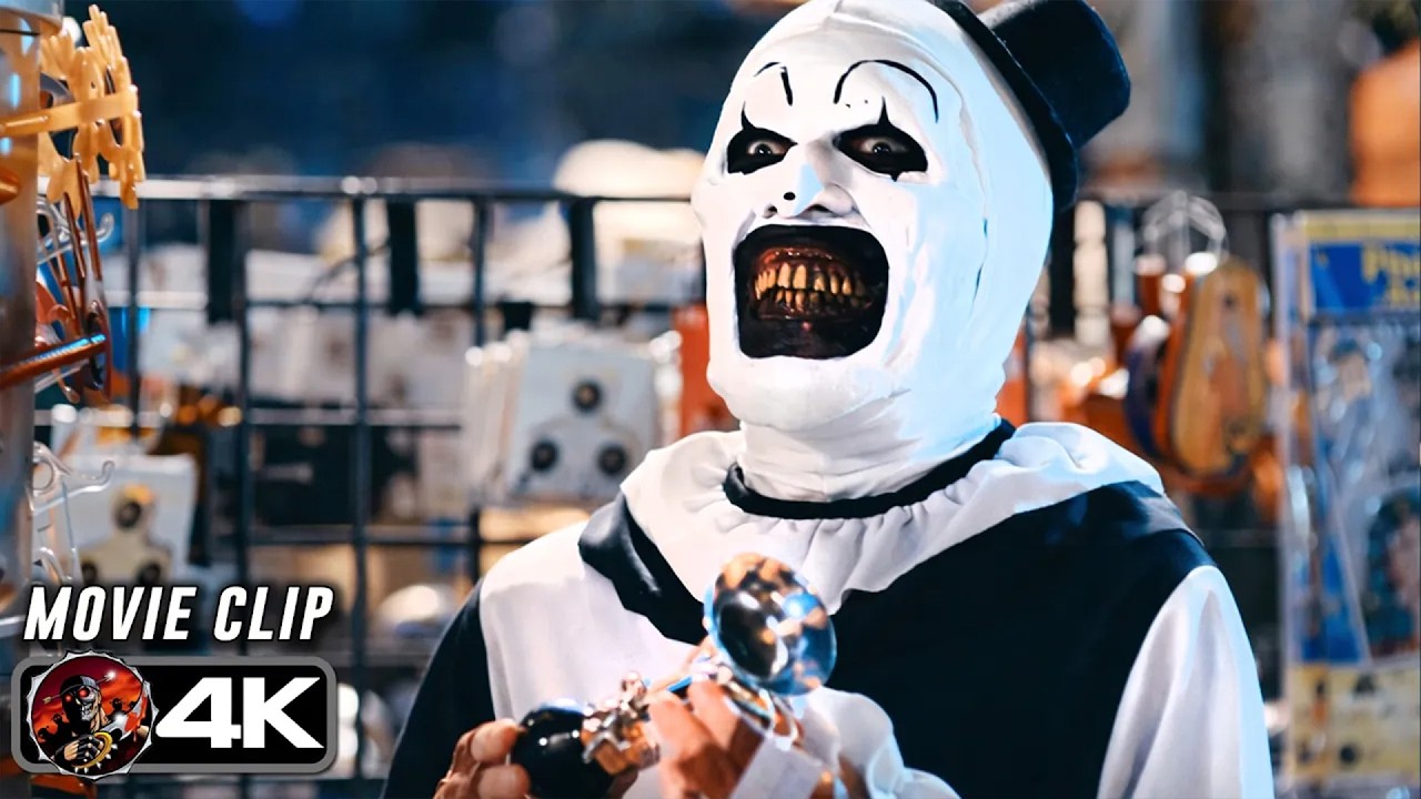 TERRIFIER 2 | The Costume Shop (2022) Movie CLIP 4K