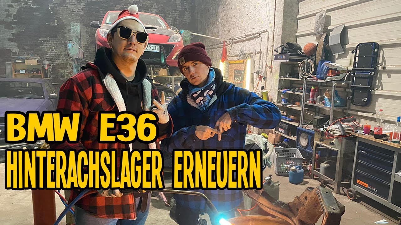 BMW E36 Hinterachslager erneuern! | Autonerds