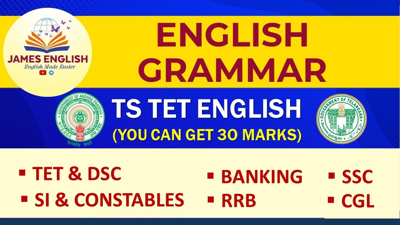 GET 30 MARKS IN ENGLISH TS TET