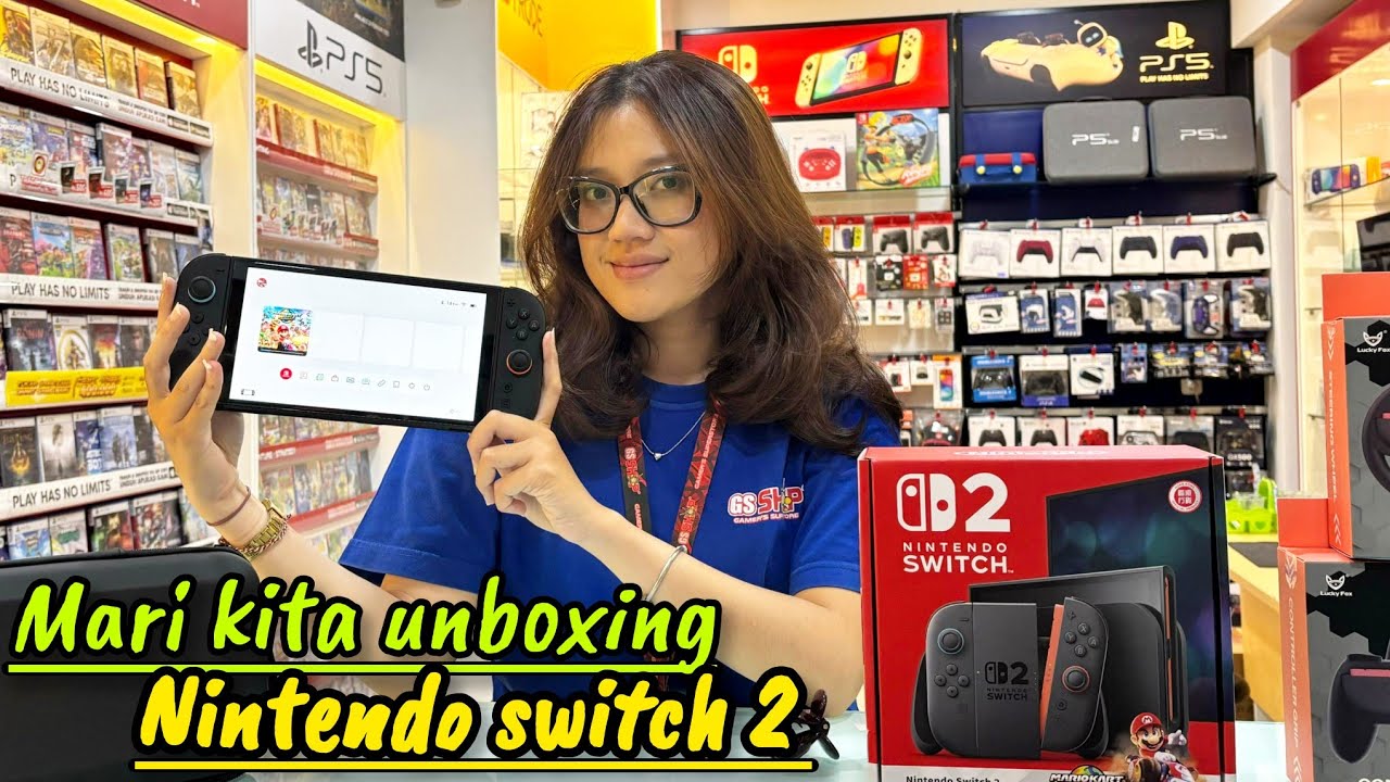 Ternyata Begini Nintendo Switch 2 || Harga Nintendo Switch 2 2025 cek