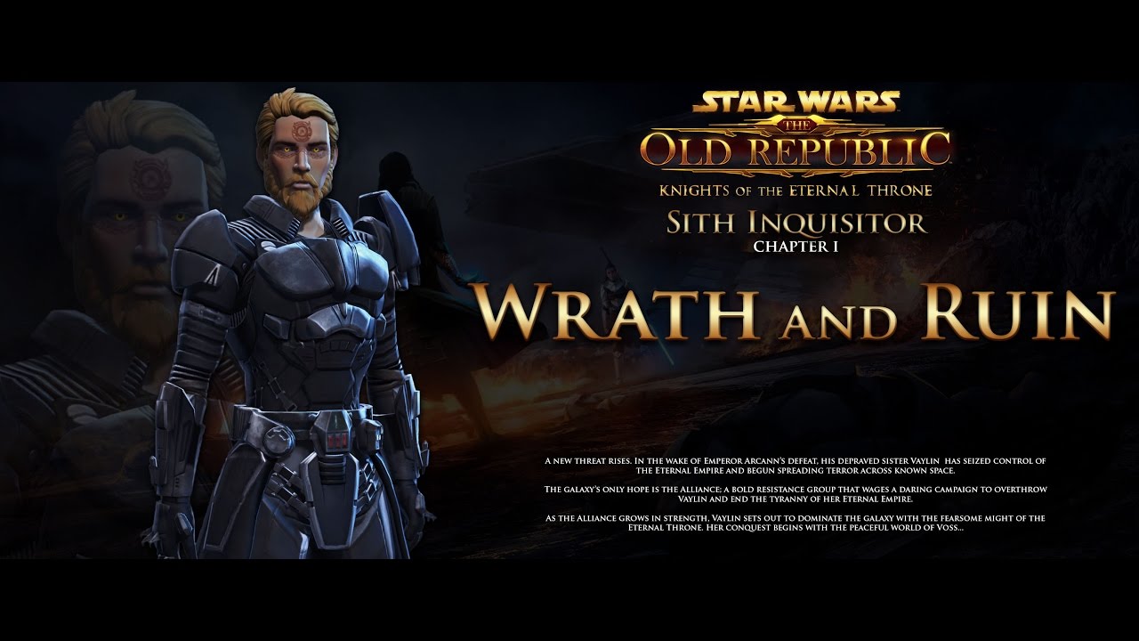SWTOR Knights of the Eternal Throne: Chapter 1 - Wrath and Ruin: Sith Inquisitor Story