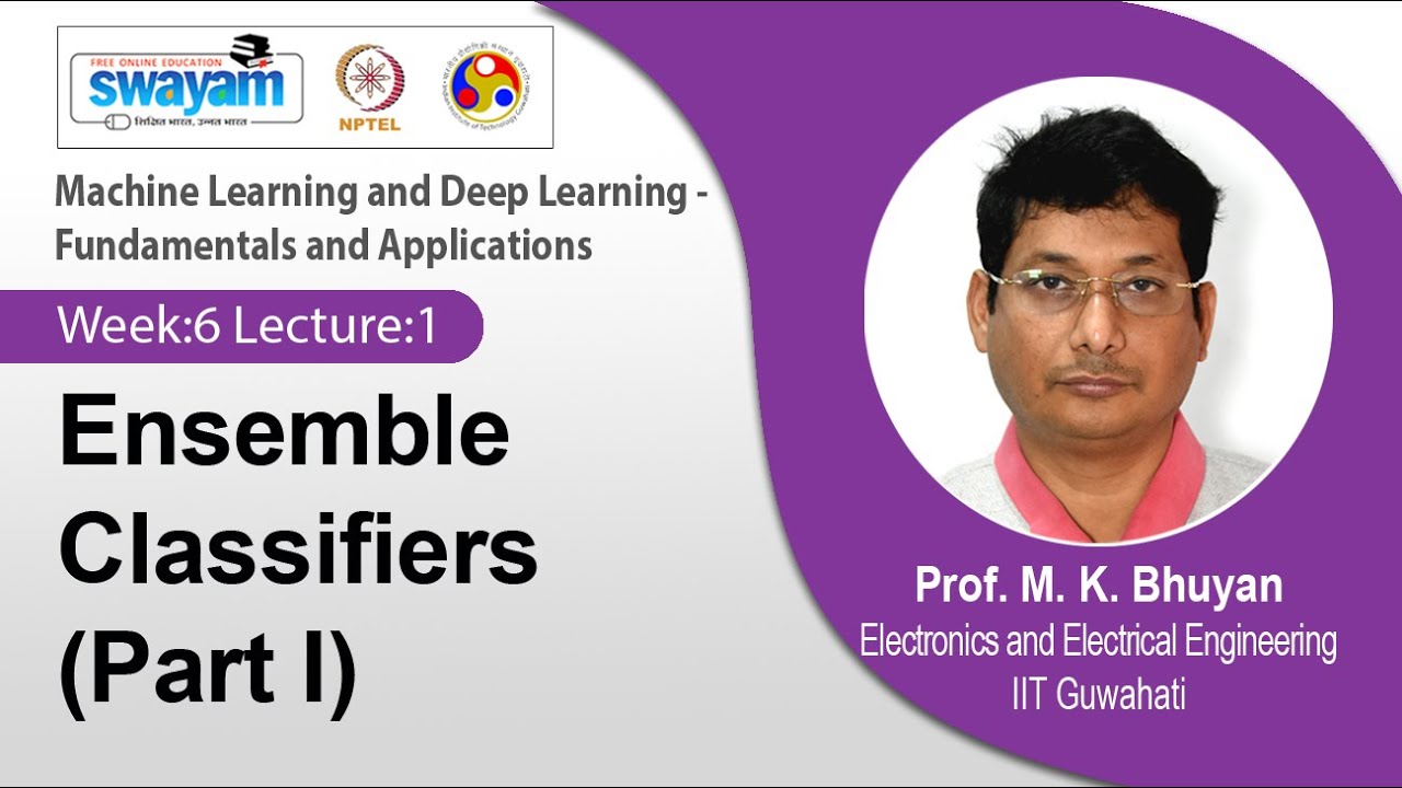 Lec 24: Ensemble Classifiers (Part I)