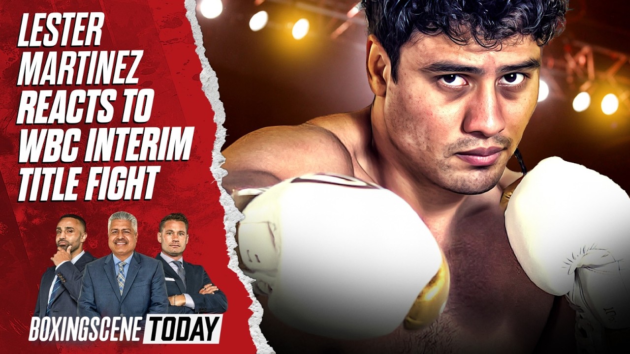 Lester Martinez on WBC Interim Title Fight vs Immanuwel Aleem, Mbilli Draw & Canelo Ambitions