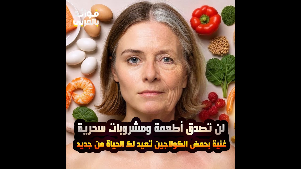 لن تصدق أطعمة ومشروبات سحرية غنية بحمض الكولاجين تعيد لك الحياة من جديد