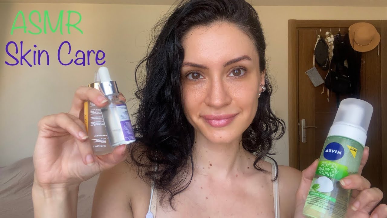 ASMR Skin Care | Cildini Güne Hazırlıyorum | Türkçe ASMR
