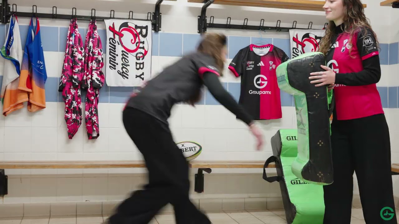 Dans les vestiaires avec le Rugby Quercy Féminin x Groupama
