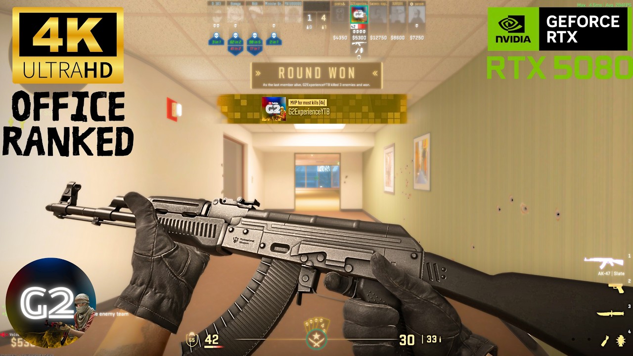 Counter Strike 2 | RTX 5080 | Ultra Settings 4K Gameplay (No Commentary)