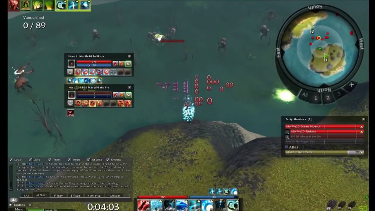 WoC HM: Q8 Cleansing Haijun Lagoon (without glitches, without pcons and with only 2 heroes)