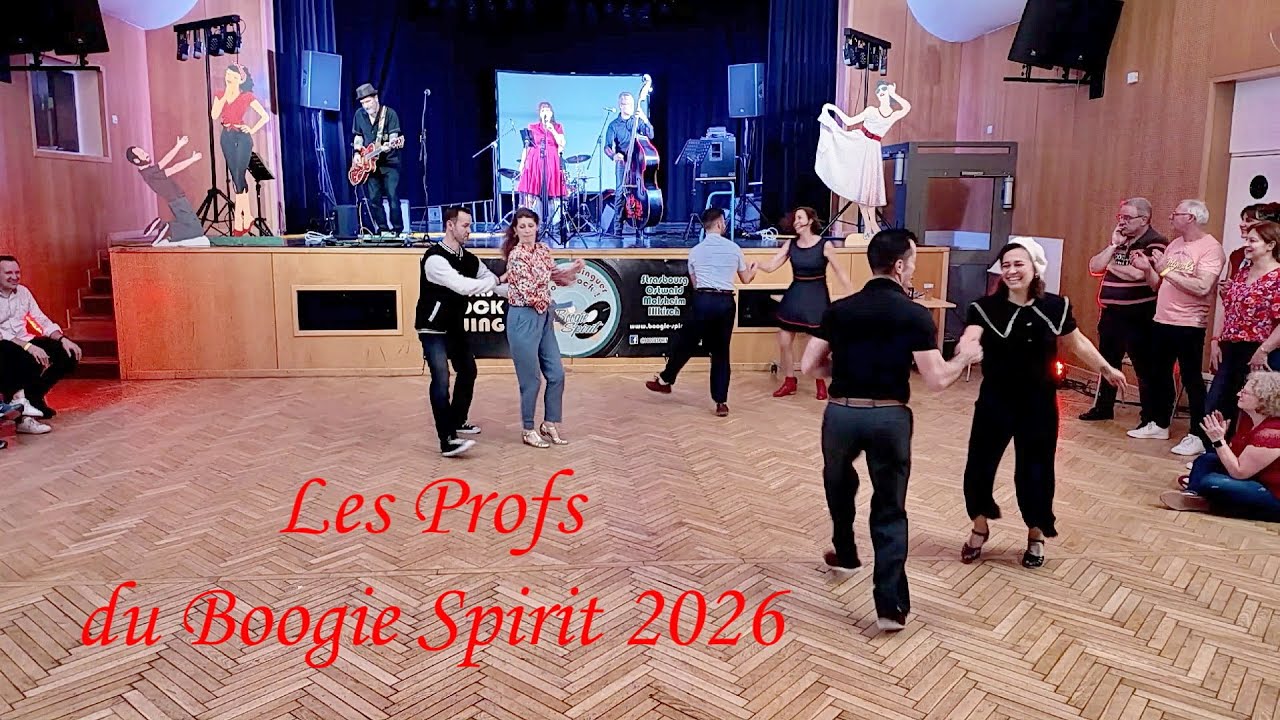 Boogie Spirit 2026 La présentation des Profs