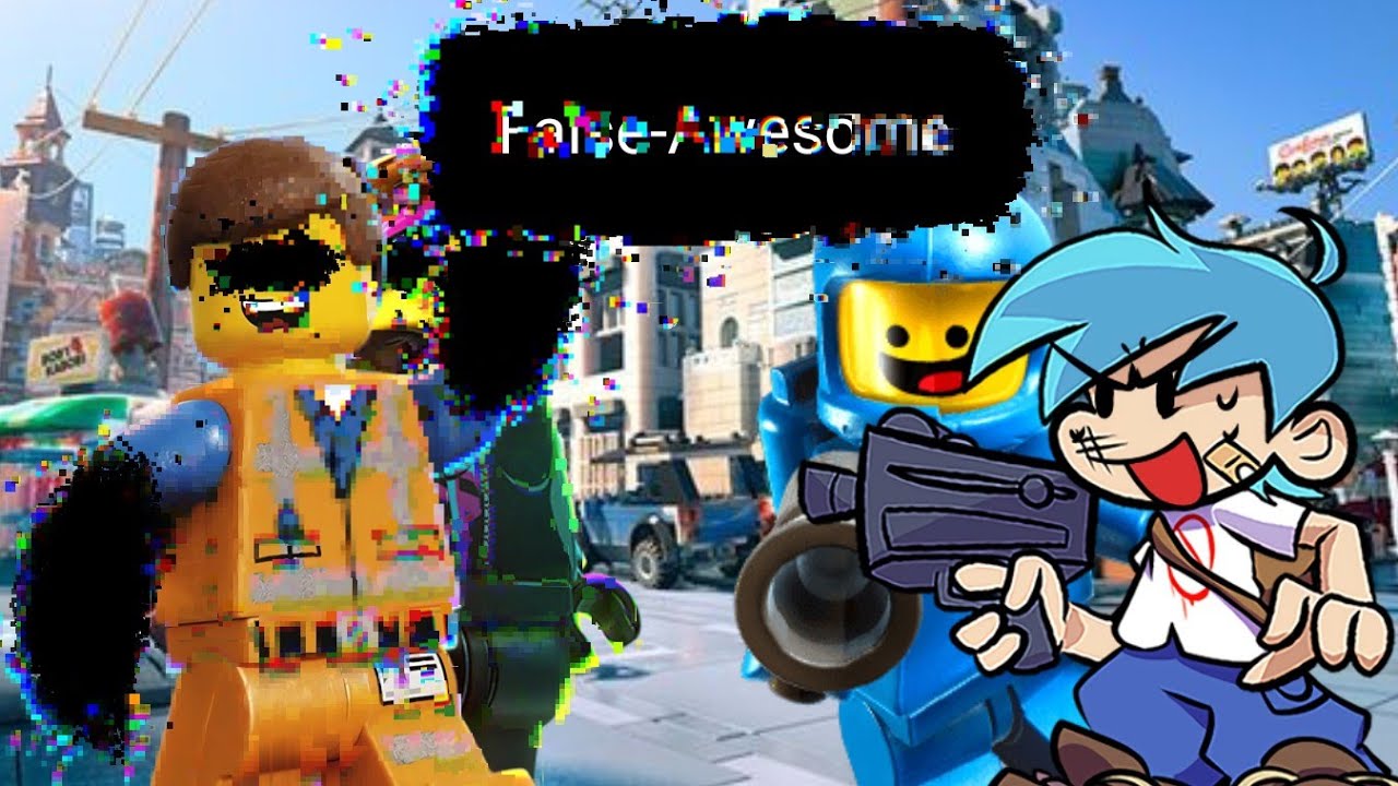 The Lego movie x Fnf x Pibby | Vs. Emmet and Wyldstyle | False-Awesome | Credit to @Wolfbrain