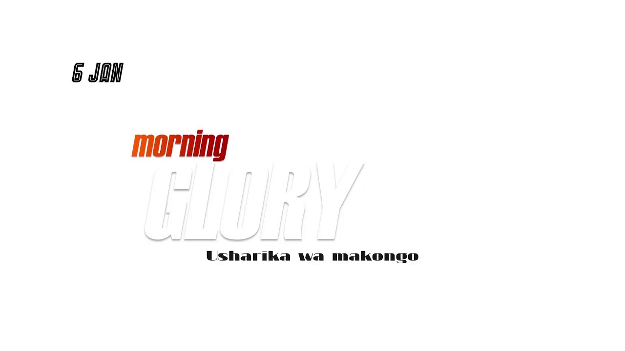 KKKT USHARIKA WA MAKONGO:IBADA YA ASUBUHI 6 JANUARY 2026