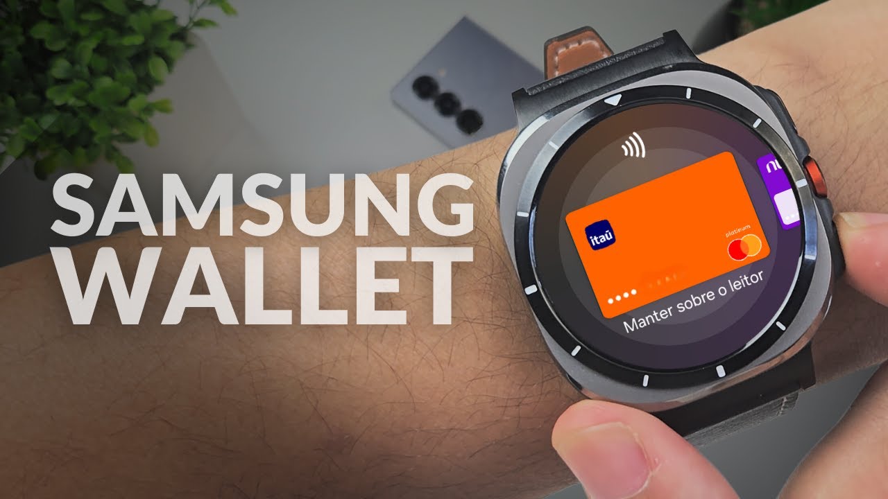 SAMSUNG WALLET NO GALAXY WATCH ULTRA | Configure e Pague por Aproximação!