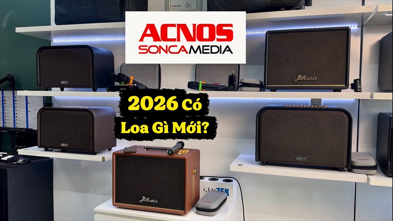 [ Gu Loa ] Loa xách tay Acnos Sơn Ca có gì mới năm 2026?