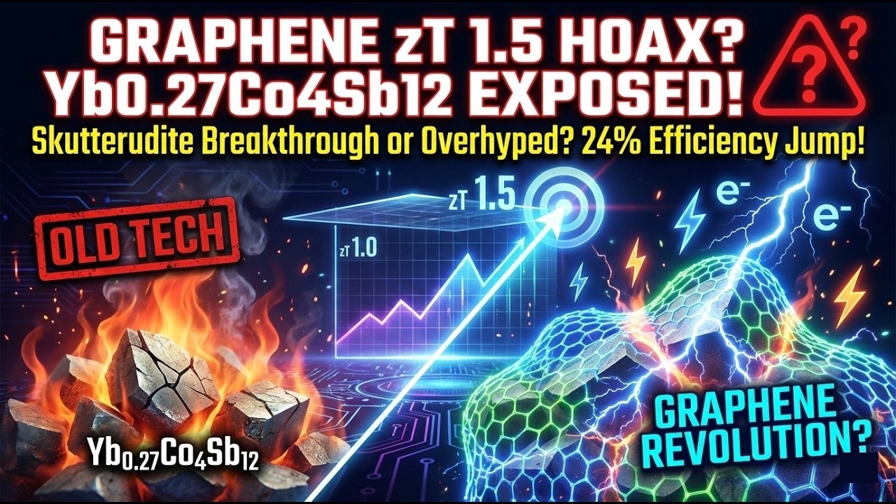 Yb0.27Co4Sb12 Graphene zT 1.5: Overhyped or Real Breakthrough?