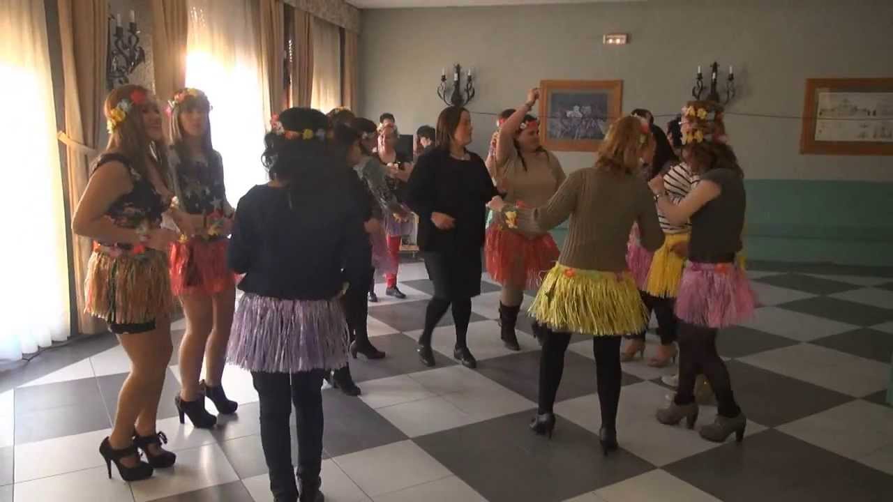 BAILE FIESTA FIN DE TEMPORADA EN LOS BAÑOS DE FITERO (NAVARRA) 9- 12- 2013
